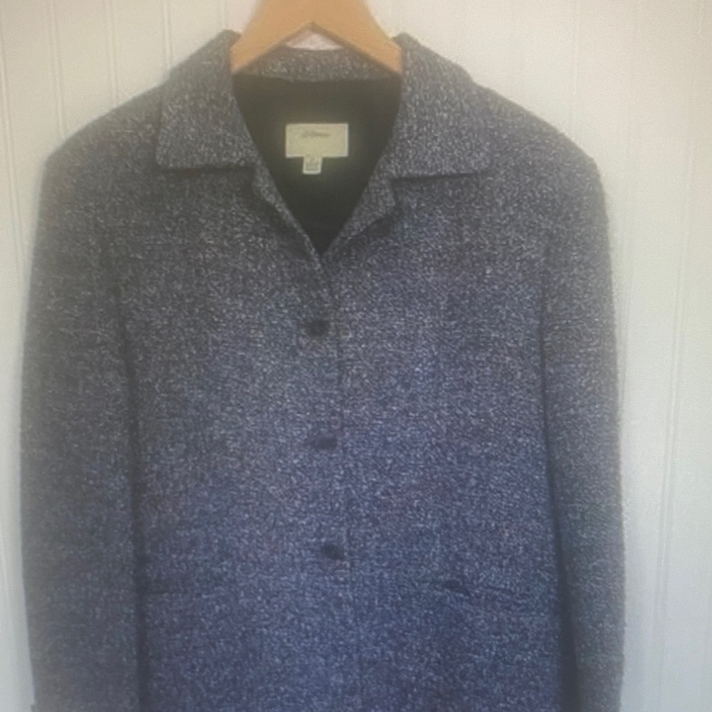 Vintage Sfi Femme Pour Nordstrom Womens Blazer Size 6 Wool Silk Blend Union Made